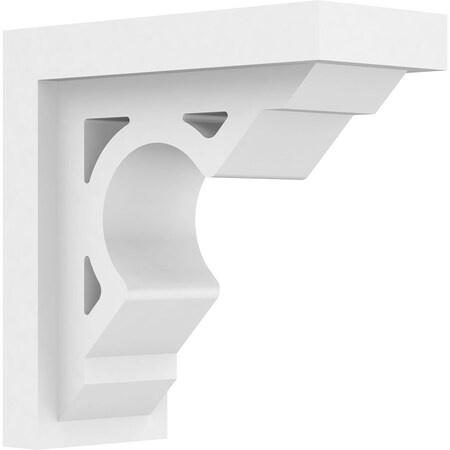 Ekena Millwork Standard Sheridan Architectural Grade PVC Bracket, 3 1/2"W x 8"D x 8"H BKTP04X08X08SHE